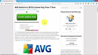 Download AVG Antivirus with free license key  2018 [upl. by Brina]