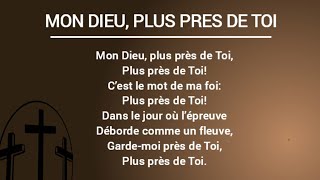 MON DIEU PLUS PRES DE TOI JÉSUS PAROLE [upl. by Engel]