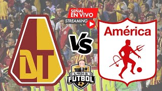 Tolima 2 vs América 1  Fecha 3  Liga I 2024 [upl. by Craddock694]