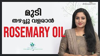 മുടി തഴച്ചു വളരാൻ Rosemary Oil അറിയേണ്ടതെല്ലാം  Most Effective Hair Growth Oil for Fast Hair Growth [upl. by Jaffe397]