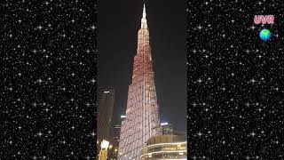 Dubai Burj Khalifa Light ShowStunning Laser Light Show 2024 DubaiDubai Tourist Attractions [upl. by Nedgo953]