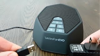 LectroFan Evo Review A Loud White Noise Machine [upl. by Ednil141]