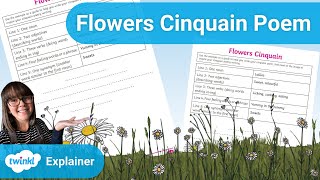 Twinkl KS1  How to Write a Cinquain Poem [upl. by Jacquetta]