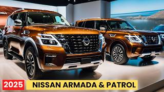 2025 Nissan Armada and Patrol A Fresh Look with QX80s Alluring Design [upl. by Willa]