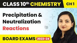 Precipitation amp Neutralization Reactions Chemical Reactions  Class 10 Chemistry Chapter 1 [upl. by Boff]