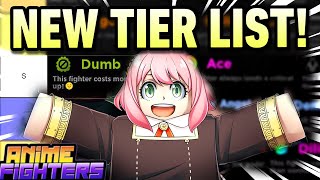 NEW PASSIVES Tier List In Anime Fighters [upl. by Alejoa720]