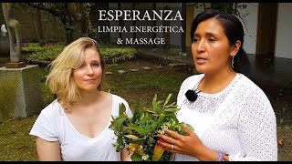 ESPERANZA  ASMR LIMPIA ESPIRITUAL  SPIRITUAL CLEANSING Pembersihan Cuenca Indian barber [upl. by Ttiwed]