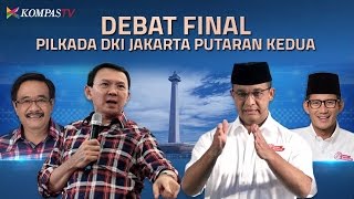 Debat KPU  Cagub dan Cawagub DKI Putaran Kedua [upl. by Eanom]