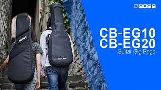 BOSS Guitar Gig Bags CBEG20 and CBEG10 [upl. by Purpura]