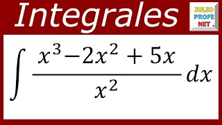 INTEGRALES DIRECTAS  Ejercicio 3 [upl. by Ttegdirb411]