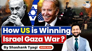 USA Is The Biggest beneficiary in IsraelPalestine War   Gaza  UPSC GS2  Legacy Lecture Series [upl. by Julie]