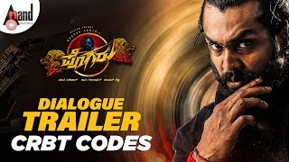 Pogaru  Dialogue Trailer CRBT Codes  Dhruva Sarja  Rashmika Mandanna  Chandan Shetty [upl. by Ollayos]