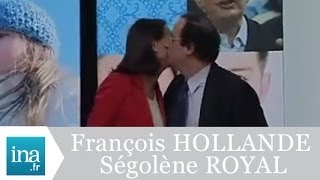 Le couple Ségolène Royal  François Hollande  Archive INA [upl. by Debby]