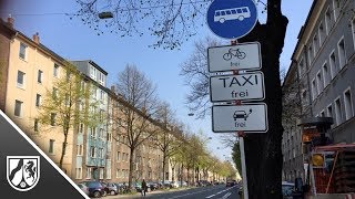 Erste Umweltspur in Düsseldorf eröffnet [upl. by Janetta]