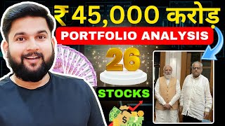 Rakesh Jhunjhunwala Sir Portfolio Analysis  How to keep Diversified Portfolio Share Market Updates [upl. by Dunton]