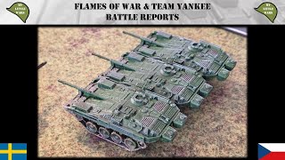 6 TEAM YANKEE BATTLE REPORT SWEDES VS CZECHOSLOVAKS [upl. by Attenev]