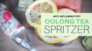 ICED OOLONG TEA SPRITZER  KETO  SUGARFREE  LOWCARB  LCHF  VEGAN  PALEO  WEIGHTLOSS [upl. by Teteak]