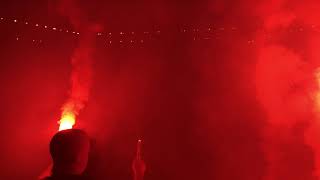 29032019 RAFC fans op Standard Luik [upl. by Suedama425]