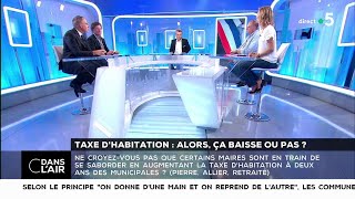 Taxe dhabitation  alors ça baisse ou pas   Les questions SMS cdanslair 12102018 [upl. by Suhcnip]