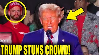 Crowd Falls SILENT As Trump COLLAPSES In DISASTER Rally [upl. by Nyladgam]