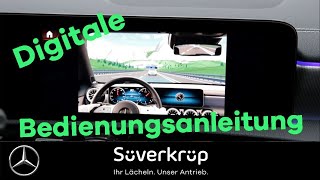 Die digitale Bedienungsanleitung von MercedesBenz  Süverkrüp AKlasse MBUX Tipps und Tricks [upl. by Yellac235]