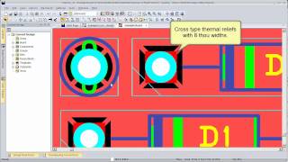 CADSTAR Setting template properties for copper pour [upl. by Stoll]