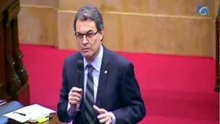 Acalorada discusión entre Artur Mas y Albert Rivera [upl. by Fahey196]