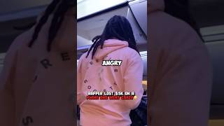 Rapper Lost 5000 on a Plane And Went CRAZY😳 [upl. by Chemosh]