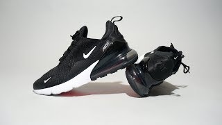 Nike Air Max 270 Black White AH8050002 [upl. by Tyoh]