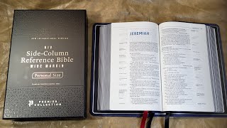 NIV SCR Bible Wide Margin Premier Collection Pt 1  Review [upl. by Uht]