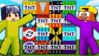 ich PRANKE meine FREUNDE mit SUPER TNT in Minecraft [upl. by Kenyon497]