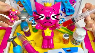 🌟Toy ASMR🌟 8💕 Minutes Satisfying with Unboxing Pinkfong Doctor toys amp Ambulance ASMR  Review Toys [upl. by Ennaej188]