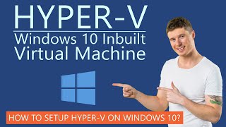 How to Create Free Virtual Machine on HyperV with Free Windows 10 [upl. by Aekal]