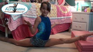 How to do the Splits  Tutorial  Acroanna [upl. by Phebe]