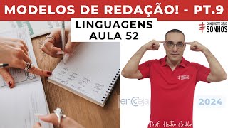 AULA 52  LINGUAGENS REDAÇÃO  MODELOS DE REDAÇÃO  ENCCEJA 2024 ENSINO MÉDIO E FUNDAMENTAL [upl. by Lubbi356]