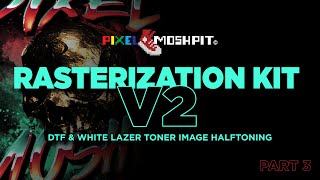 DTF Rasterization Kit Tutorial  3 Knockout White [upl. by Grizelda912]