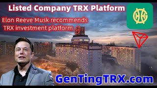 Elon Musk recommended TRX platformafter the protested platform reliable returns up to30the best [upl. by Assil]