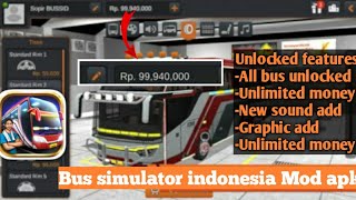 Bus Simulator Indonesia Mod Apk Download  bus simulator indonesia unlimited money  BUSSID v343 [upl. by Starbuck]