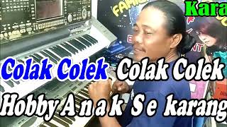 Colak Colek Patam  NADA PRIA  By Camelia Malik  Versi Patam Manual  KARAOKE KN7000 FMC [upl. by Atsirk842]