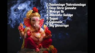 Ganpati Songs Bollywood Ganpati Hits  Ekadantaya Vakratundaya  Deva Shree Ganesha [upl. by Retnyw]