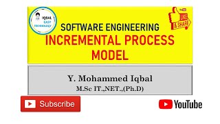 Incremental Process Model in Tamil  part 8 Software Engineering [upl. by Utley]