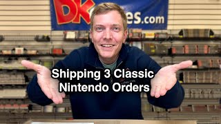 Shipping 3 Classic Nintendo Orders [upl. by Roshan]