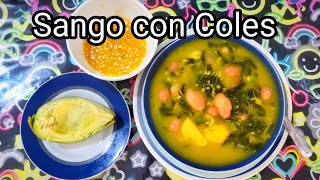 El Sango con Coles una delicia de mi tierra Belén Nariño Colombia💛💚 nariñomagico mandelx [upl. by Verger]