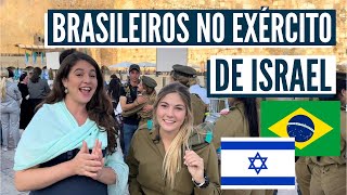 BRASILEIROS NO EXERCITO DE ISRAEL [upl. by Ynar]