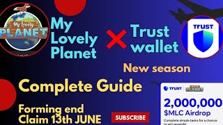 My lovely planet  with Trust wallet [upl. by Alpert418]