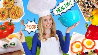 How to Cook Healthy Food 10 Breakfast Ideas Lunch Ideas amp Snacks for School Work [upl. by Aicirtap484]