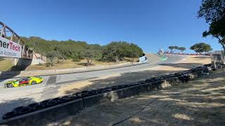 2023 IMSA Laguna Seca WTSC Practice 1 Corkscrew exit [upl. by Odraboel]