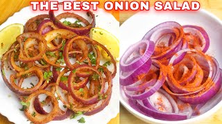 MustTry Onion Salad Recipe  Best Laccha Onion Salad Recipe  Restaurant Style Laccha Pyaz Recipe [upl. by Odarnoc768]