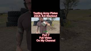 Part 7 Putting The US Military Level IV Body Armor To The Test Review Bulletproof or Bust shorts [upl. by Parks]