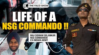 Journey of a Black Cat Commando  McDonalds Staff to NSG COMMANDO  ft Major Sidram Ep206 nsg [upl. by Elsi331]